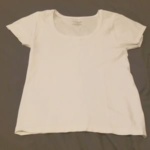 White House Black Market Short Sleeve Shirt Size XL